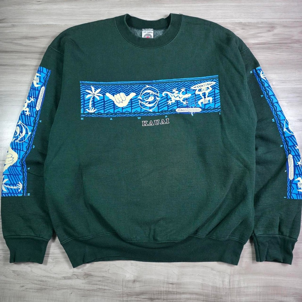 Vintage Kauai Hawaii Crewneck Sweatshirt